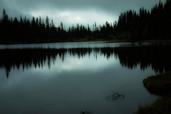 Mount Rainier National Park Art Print featuring the photograph Morning at Reflection Lakes by Doug Scrima