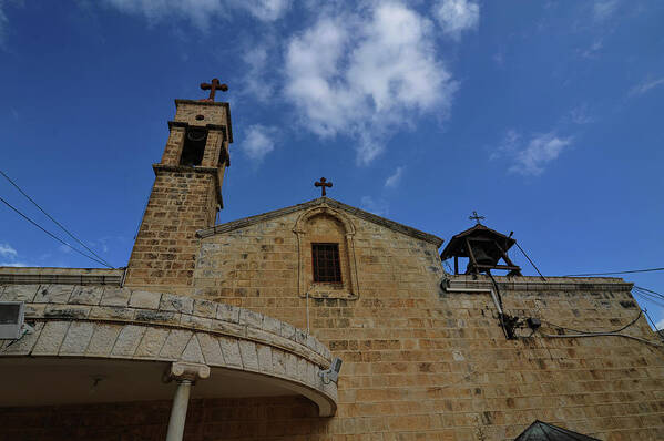 Church Art Print featuring the photograph Nareth's St Gabriels_008 by James C Richardson