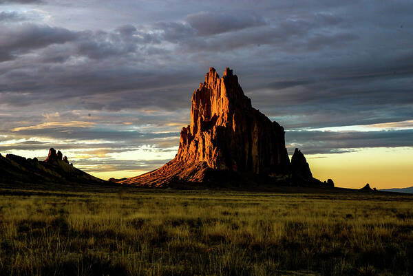 Navajo Art Print featuring the photograph Navajo Nation - Ship Rock, New Mexico by Earth And Spirit