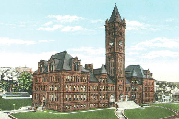 Duluth Art Print featuring the photograph Old Central High School, Duluth by Zenith City Press