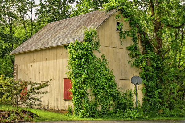 Lafayette Art Print featuring the photograph Old Lafayette Barn by Kristia Adams