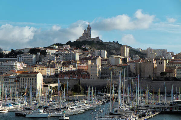 Marseille Art Print featuring the photograph Old Port - Marseille by Angelo DeVal