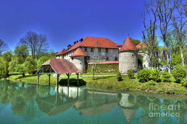 Castle Art Print featuring the photograph Otocec Castle - Slovenia by Paolo Signorini