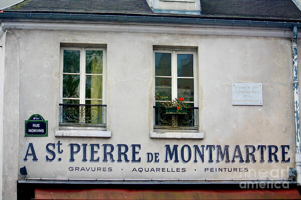 Paris Art Print featuring the photograph Parisian Windows by Wilko van de Kamp Fine Photo Art