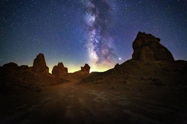 Milkyway Art Print featuring the photograph Passage by Tassanee Angiolillo