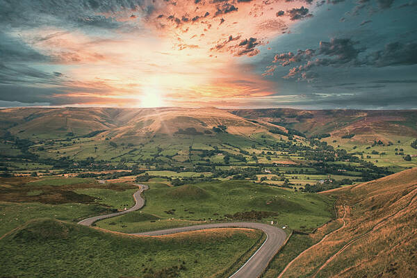 England Art Print featuring the photograph Peak District by Martin Newman