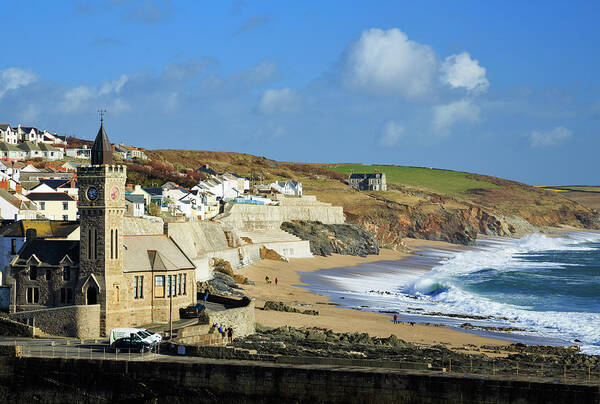Porthleven Art Print featuring the photograph Porthleven by Ian Middleton