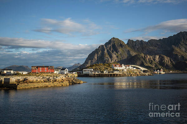 Henningsvaer Art Print featuring the photograph Quiet Morning by Eva Lechner