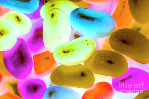 Jellybeans Art Print featuring the photograph Rainbow Candy by Jorgo Photography