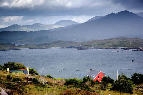 Ireland Art Print featuring the photograph Red Cottage by Sublime Ireland