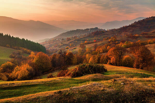 Rhodope Mountains Art Print featuring the photograph Rhodopean Landscape by Evgeni Dinev