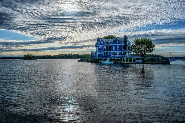 Singleton Photography Art Print featuring the photograph River House by Tom Singleton
