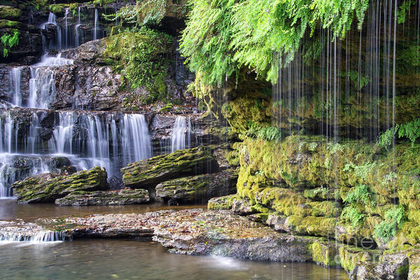 Waterfalls Art Print featuring the photograph Rock Island State Park 25 by Phil Perkins