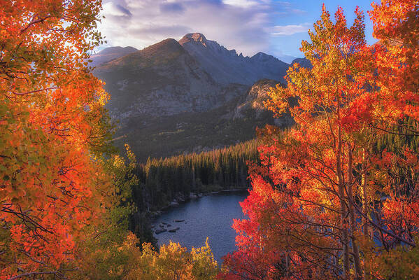 Fall Art Print featuring the photograph Rocky Mountain Autumn by Darren White