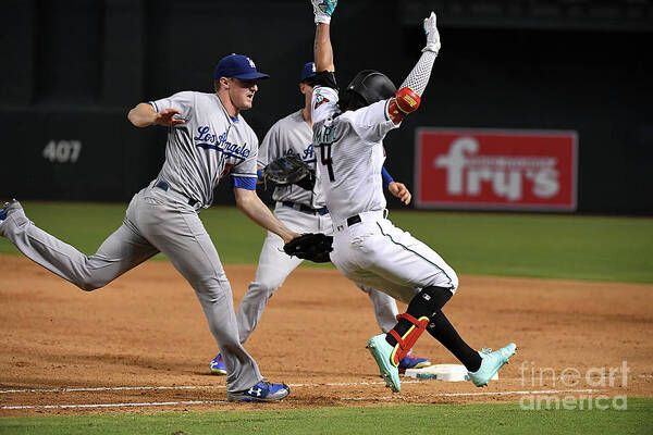 Ross Stripling Art Print featuring the photograph Ross Stripling by Norm Hall