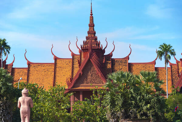 Cambodian Culture Art Print featuring the photograph Royal Palace by Keren Su