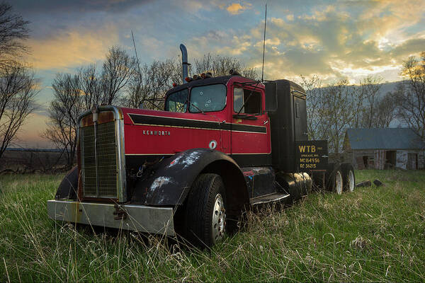 Abandoned Art Print featuring the photograph Rust in Peace by Aaron J Groen