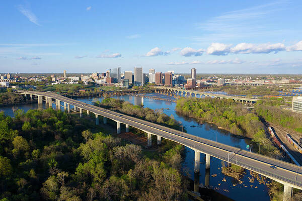 Richmond Art Print featuring the photograph Rva 023 by Richmond Aerials