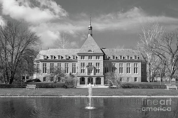 St. Mary's College Art Print featuring the photograph Saint Mary's College Haggar College Center by University Icons