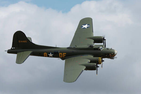 2021 Art Print featuring the photograph Sally-B Side View East Kirkby Air Show 2021 by Scott Lyons