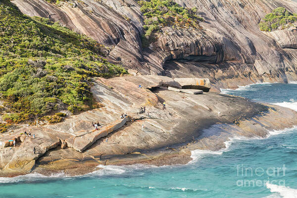 Salmon Holes Art Print featuring the photograph Salmon Holes, Albany, Western Australia by Elaine Teague