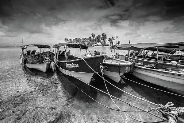 Native Wooden Boat Art Print featuring the photograph San Blas Island 5 by Blue Moon