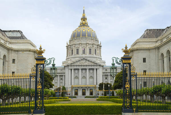 San Francisco Art Print featuring the photograph San Francisco City Hall by Shanna Baker