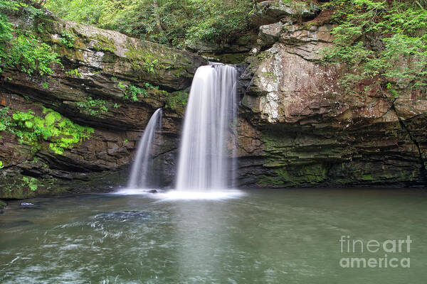 Savage Falls Art Print featuring the photograph Savage Falls 14 by Phil Perkins