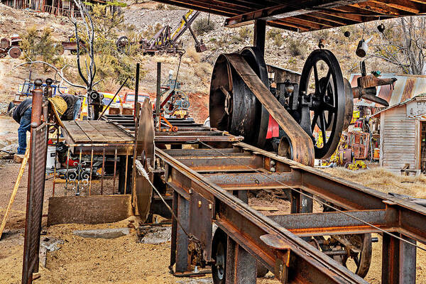  Art Print featuring the photograph Saw Mill by Al Judge