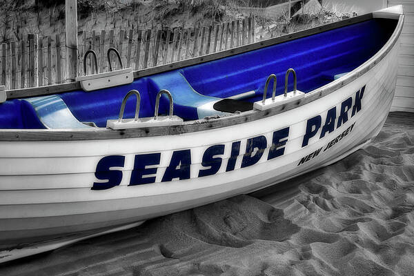 Jersey Shore Art Print featuring the photograph Seaside Park New Jersey SC by Susan Candelario