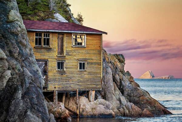 Canada Art Print featuring the photograph Shoe Cove Sunset by Tracy Munson