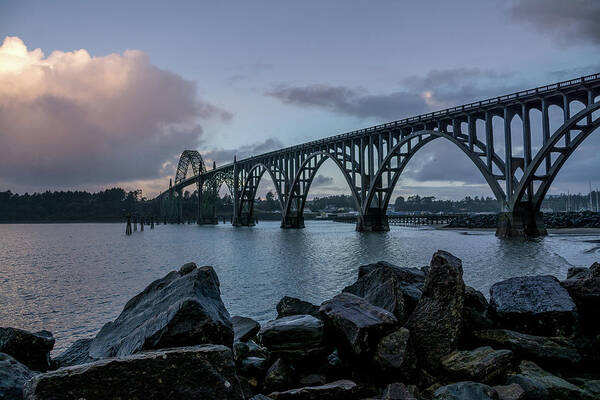 The Bridge Art Print featuring the photograph South Side View 2017 by Bill Posner