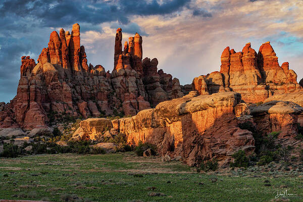 Desert Art Print featuring the photograph Spires at Devil's Kitchen by Dan Norris