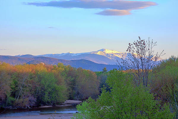 Mt Washington Nh Art Print featuring the photograph Spring in The White Mountains by John Rowe