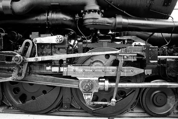 Steam Art Print featuring the photograph Steam Power #2 by Lens Art Photography By Larry Trager
