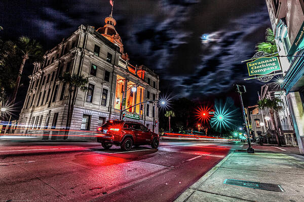 Savannah Art Print featuring the photograph Stop or Go by Kenny Thomas