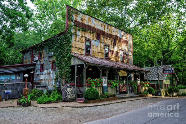 Story Inn Art Print featuring the photograph Story Inn - Brown County - Indiana by Gary Whitton