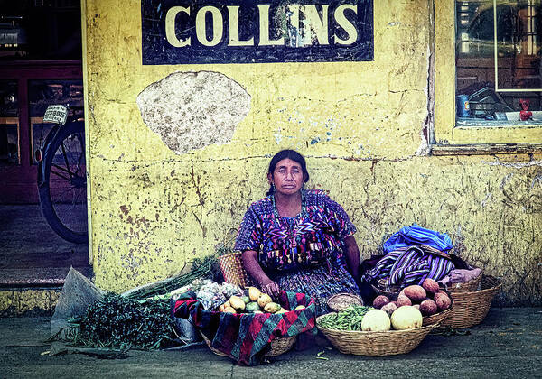 Outdoor Market Art Print featuring the photograph Street Market by Harry Spitz