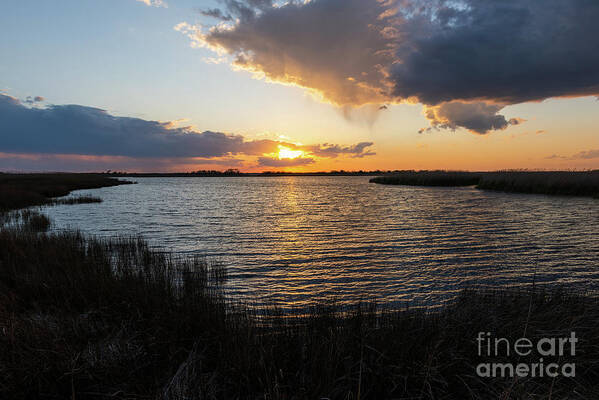 Water Art Print featuring the photograph Sunset Cove by Michael Ver Sprill