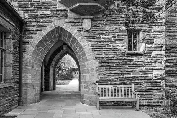 Swarthmore College Art Print featuring the photograph Swarthmore College Bond Hall by University Icons