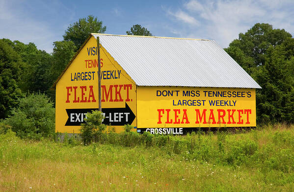 Tennessee Flea Market Photo Art Print featuring the photograph Tennessee Flea Market by Bob Pardue