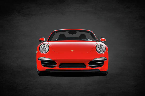 Porsche 911 Art Print featuring the photograph The 911 Carrera Face by Mark Rogan