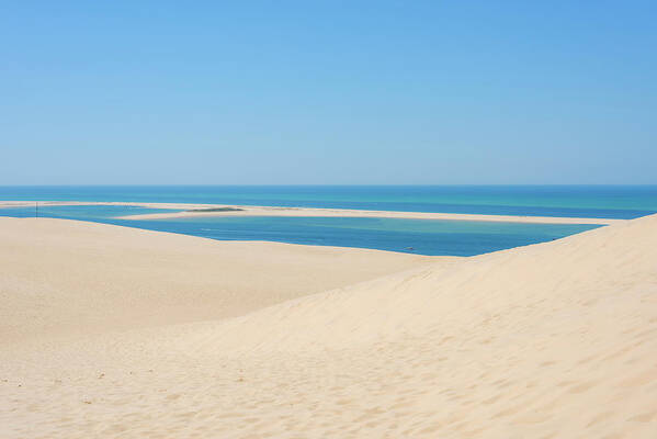 Aquitaine Art Print featuring the photograph The Dune of Pilat by Manjik Pictures