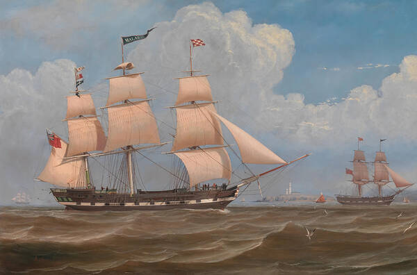 William Clark Art Print featuring the painting The Malabar by William Clark