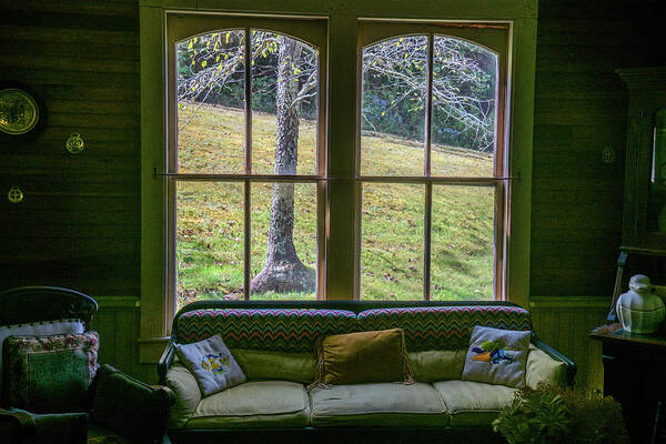 Parlor Art Print featuring the photograph The Parlor Window by WAZgriffin Digital