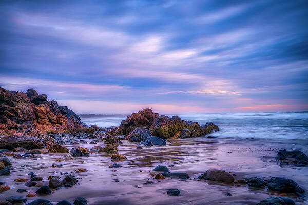 Rocks Art Print featuring the photograph The Rocks of Marginal Way by Penny Polakoff