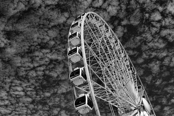 Atlanta Art Print featuring the photograph The Wheel by Robert Wilder Jr