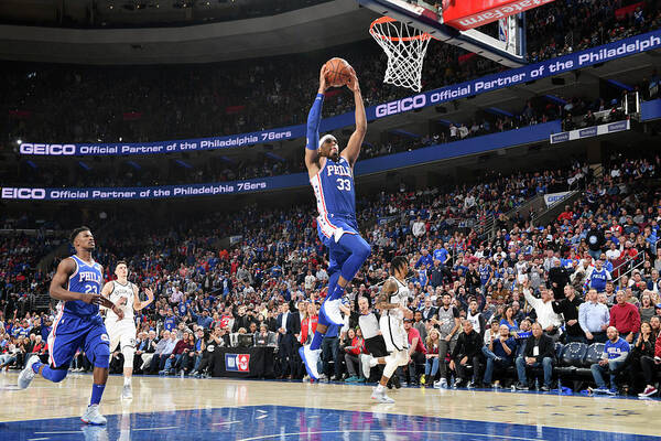 Tobias Harris Art Print featuring the photograph Tobias Harris by Jesse D. Garrabrant