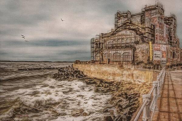 Constanta Art Print featuring the painting Under Wraps by Jeffrey Kolker