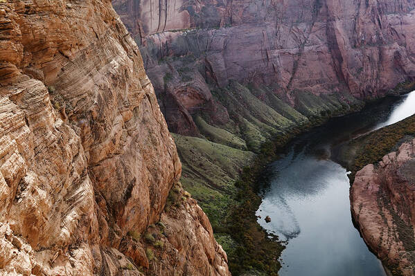 Scenics Art Print featuring the photograph USA, Arizona, Page, Colorado River, Horseshoe Bend by Roine Magnusson